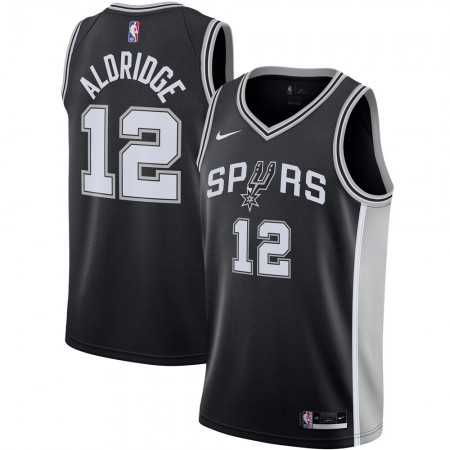 Maillot Basket San Antonio Spurs LaMarcus Aldridge 12 2020-21 Nike Icon Edition Swingman - Homme